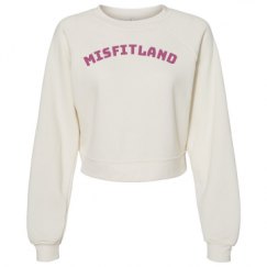 Women's Raglan Pullover Fleece
