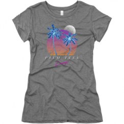 Ladies Slim Fit Super Soft Triblend Tee