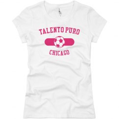 White Junior Fit Tee