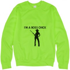 Unisex Neon Crewneck Sweatshirt