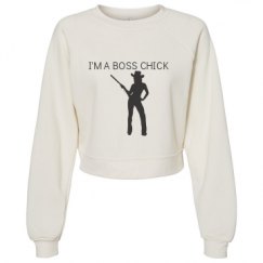 Women's Raglan Pullover Fleece