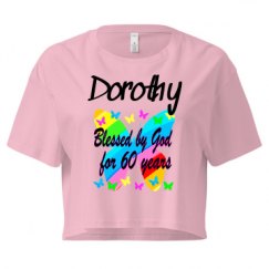 Ladies Festival Cali Crop Top Tee