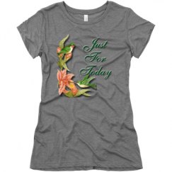 Ladies Slim Fit Super Soft Triblend Tee