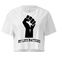 Ladies Festival Cali Crop Top Tee