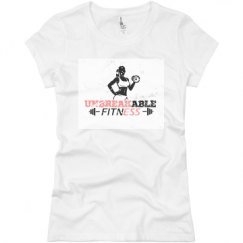 Ladies Slim Fit Basic Promo Jersey Tee