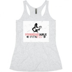 Ladies Slim Fit Super Soft Racerback Triblend Tank