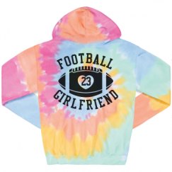 Unisex Tie-Dye Fleece Hoodie