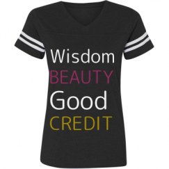 Ladies Relaxed Fit Vintage Sports Tee