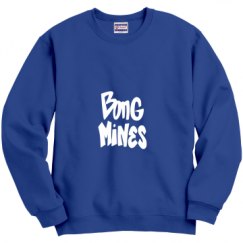 Unisex Film and Foil Crewneck Sweatshirt