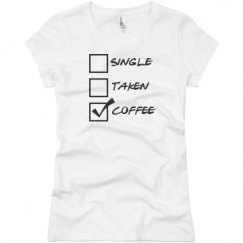 Ladies Slim Fit Basic Promo Jersey Tee