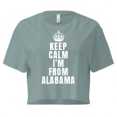 Ladies Festival Cali Crop Top Tee