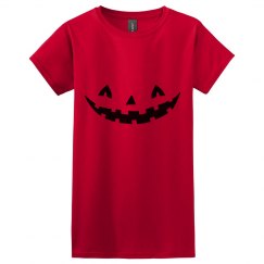 Pumpkin face Halloween tshirt