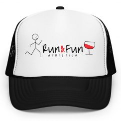 Run & Fun wine Trucker Hat