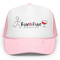 Run & Fun wine Trucker Hat