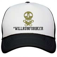 #willrunforbeer Trucker Hat