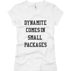 Ladies Slim Fit Basic Promo Jersey Tee