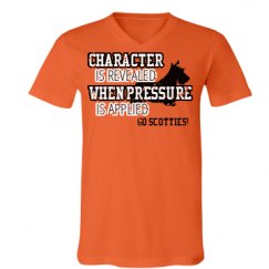 Unisex V-Neck Jersey Tee