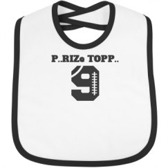 Infant Contrast Trim Bib