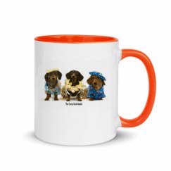 11oz Ceramic Mug with Color Inside