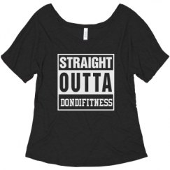 Ladies Flowy Slouchy Tee