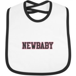 Infant Contrast Trim Bib