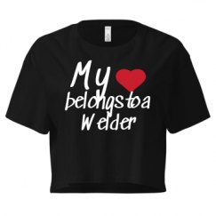 Ladies Festival Cali Crop Top Tee