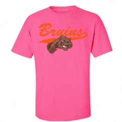 Unisex Ultra Cotton Safety Neon Crewneck Tee