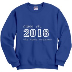 Unisex Film and Foil Crewneck Sweatshirt