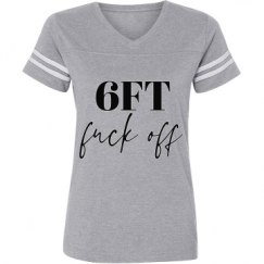 Ladies Relaxed Fit Vintage Sports Tee