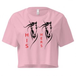 Ladies Festival Cali Crop Top Tee