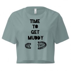 Ladies Festival Cali Crop Top Tee