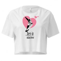 Ladies Festival Cali Crop Top Tee