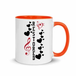 11oz Ceramic Mug with Color Inside