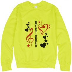 Unisex Neon Crewneck Sweatshirt