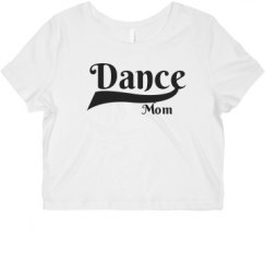 Ladies Slim Fit Crop Top Tee