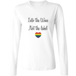 Ladies Relaxed Fit Basic Long Sleeve Tee