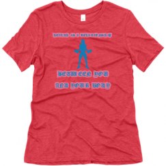 Ladies Relaxed Fit Super Soft Triblend Tee