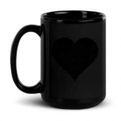 15oz Black Glossy Mug