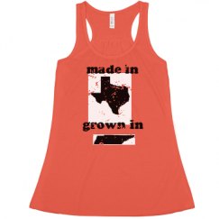 Ladies Flowy Racerback Tank