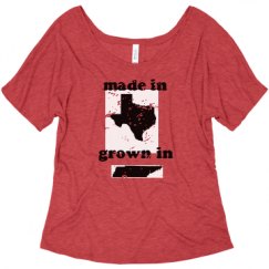 Ladies Flowy Slouchy Tee