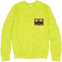 Unisex Neon Crewneck Sweatshirt