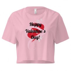 Ladies Festival Cali Crop Top Tee