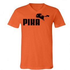 Unisex V-Neck Jersey Tee