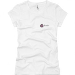 Ladies Slim Fit Basic Promo Jersey Tee