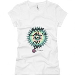 Ladies Slim Fit Basic Promo Jersey Tee