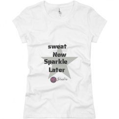 Ladies Slim Fit Basic Promo Jersey Tee