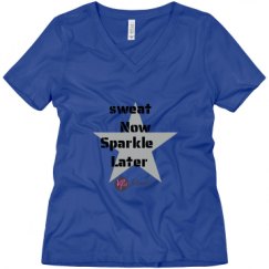 Ladies Relaxed Fit V-Neck Tee