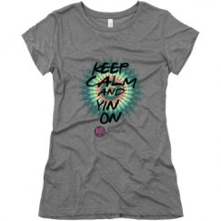 Ladies Slim Fit Super Soft Triblend Tee