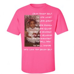 Unisex Ultra Cotton Safety Neon Crewneck Tee