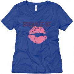 Ladies Relaxed Fit V-Neck Tee